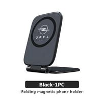 Universalus magnetinis telefono laikiklis automobiliui Opel, sulankstomas stovelis prietaisų skydeliui, Corsa D Astra G H J K F Mokka C Zafira B Vectra gray