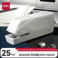 Deli Dual Power Automatic Electric Stapler gray