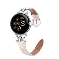 Genuine leather strap for Google Pixel Watch (45mm), stylish and slim genuine leather strap ruda