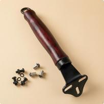 Wok Handle Universal Hardware Lightweight for Home Cooks beige