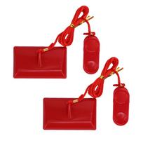 Treadmill Magnetic Safety  Fit for 9611 GTS7 M8 M9 Treadmill Emergency Stop Magnet 68x11mm Treadmill Key Replacement raudona