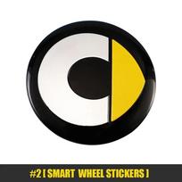 4Pcs 56mm Car Wheel Center Hub Cap Emblem Sticker Accessories For Mercedes Benz W204 GLC AMG CLA Brabus Smart Maybach W205 W203 DB1 56mm&1 Set (4Pcs)