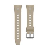 Soft Silicone Sports Band for Huawei Watch GT6 Pro 46mm, Adjustable Replacement Band 22mm chaki