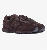 U574BSI1 Stone Island New Balance 574 Legacy Ghost Brown (Men's) 10 black