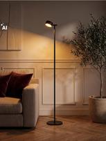 Sinsay - Minimalistinė LED grindų lempa - juoda
