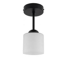 BRILAGI - LED Prigludęs lubinis šviestuvas RETRO GLASS 1xE27/60W/230V skersmuo 10 cm juoda/balta