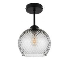 BRILAGI - LED paviršinis šviestuvas R GLASS 1xE27/60W/230V skersm. 25 cm juoda/dūmų pilka