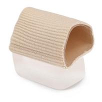 Food Toe Splitter, Hallux Valgus Little Toe Splitter SEBS Foot Protective Cover Separation Overlapping Bending one size fits all beige
