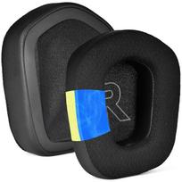 Soft & Elastic Ear Pads Cooling Gel Ear Cushions for G733 Headsets Earpads Block Noise, Improve Sound Quality Earcups 1 black