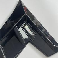 Skirtas BMW E46 F30 E90 E60 F20 F10 E36 E39 E87 E70 G30 šoninio sparno oro įsiurbimo angos dangčio dangtelio dekoravimo lipdukas Apdailinkite automobilį juoda
