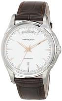 Hamilton Jazzmaster Day Date vyriškas laikrodis su baltu ciferblatu (H32505511) - Oficialiai garantuotas [Importuotas]
