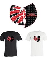 Toronto Raptors Wu Tang NBA Team logo shirt  Unisex T-Shirt XXXL black