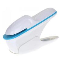 Stapleless Stapler Secures 8 Sheets Without Staples Creative Stationery Pinless Stapler For Student Office Use Puncher white