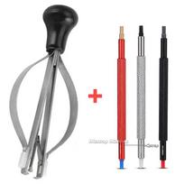 Watch Hand Remover Lifter Presto Plunger Puller Needle Pliers Watch Pointer Remover Needle Extractor Watchmaker Repair Tool gray