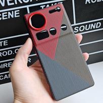 Magnetic Case For ZTE Nubia Z70 Ultra Case Magnets Nylon Woven Matte Leather Skin-friendly Cover For Nubia Z70S Ultra 5G Shell ZTE nubia Z70 Ultra gray