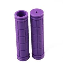 High-quality Soft Bike Handle Grips For Universal Bmx And Mountain Bikes violetinė