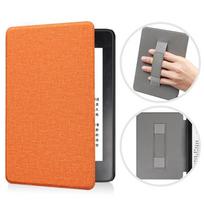 SA568B E-skaitytuvo dėklas, folio tipo dangtelis Kindle Paperwhite 2024 7 colių (12 gen)/Colorsoft oranžinė
