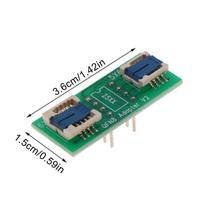 QFN8/WSON8 Universalus dviejų viename lizdas / adapteris tiek 6*5MM, tiek 8*6MM lustams SMT BIOS Flash lizdas