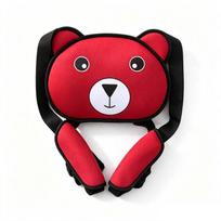 Bear Electric Tricycle Child Safety Belt For Kids Protection And Stability raudona