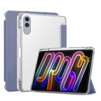 Dėklas, skirtas Lenovo Yoga Tab 11,1 colio TB710FU, TPU magnetinis dangtelis su automatinio miego funkcija, skirtas Xiaoxin Pad Pro GT 11,1  su vietomis rašikliui Lenovo Yoga Tab 11.1 gray