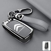 Odinis automobilio raktų laikiklis Automobilio raktų pakabukas Organizatorius raktams Automobilio raktų dėklas Citroen C1 C2 C3 C4 C5 C6 C8 C4L C3L C3-XR PICASSO Aircross black