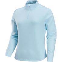 Nike Therma-Fit One Classic Solid Comfort Long Sleeve Half-Zip Sweatshirt Women sweatshirt Glacier-Blue HQ4740474 S white