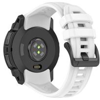 26mm 22mm Sportinis silikoninis dirželis Garmin Instinct 3 50mm 45mm Minkštas laikrodžio dirželis Instinct3 Apyrankės Pakeitimo Priedai For Instinct 3 50mm balta