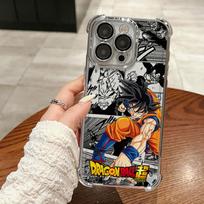 Coll Dragon Ball Goku Soft Cover Case for iPhone 17 Air 16e 16 15 14 Plus 13 12 11 Pro Max iPhone 16 Pro black