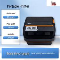 HanYin A300E Portable Bluetooth Label Printer for Express Delivery black