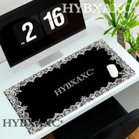 HYBXAXC Gothic Nėrinių Pelės Padas Viktorietiškos Estetikos Baltos Siuvinėjimo Pelės Padas Tamsus Coquette Padas Minimalistinis Okultinis Biuro Dekoras 800x400x2mm white