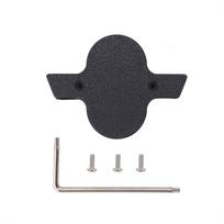 Bracket Bike Seat Tracker Mount Locator Protective Case for Samsung Galaxy SmartTag2 Screw Style black