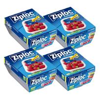 Ziploc bulk purchase rectangular container 480ml 2 pieces x 4 sets blue