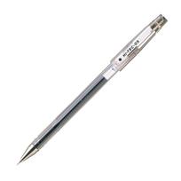 Pilot Gel Ballpoint LH200C5B Hi-Tec 0.5mm Pen, Black, 10-Pack, juoda