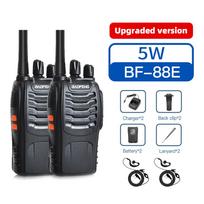 2/4/6pcs Baofeng BF-88E Portable Wireless Handheld Long Range Walkie Talkie 446MHz 16CH UHF Ham Two Way Radio for Hunting USB Plug