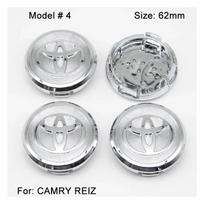 4 vnt. 57/62 mm automobilio ratlankio centrinis dangtelis Toyota Corolla RAV4 LEVIN Yaris C-HR Camry Prius Prado Automobiliui k8 Automobilių aksesuarai