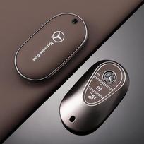 TPU Automobilio Išmaniojo Nuotolinio Rakto Dangtelis Korpusas Stiliaus Aksesuarai Mercedes Benz C E S Klasės W223 W206 C260 C300 S400 S450 S500 black