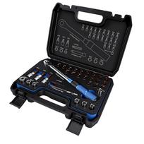 Torque Wrench Set 2 to 24 Nm 1 4 Inch 72 Tooth Reversible Ratchet Tool Kit for Bikes Motorcycle Car Maintenance black