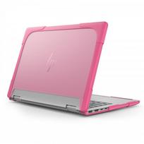 HP ENVY X360 14 colių nešiojamojo kompiuterio apsauginis dėklas su vėdinimo anga, neslystančiu matiniu paviršiumi, atsparus smūgiams, su stoveliu, 2-in-1 HP ENVY X360-14 2024 pink
