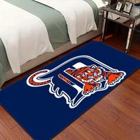 D-Detroitas T-Tigers Durų kilimėlis Nordic stiliaus Miegamojo Svetainės Durų kilimėlis Namų Balkono Neslystantis Alfombra 40x60cm gray
