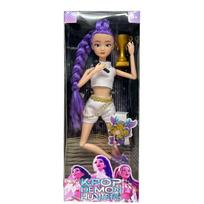 New Kpop Demon Hunters Anime Merchandise Rumi Mira Zoyi Character Figurine Birthday Present Fan Club Gifts 11 Joints Are Movable black