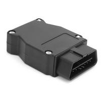 OBD Plug Adapter Ethernet to OBD 2 Interface Connector Cable Diagnostic Tool Fit for FSeries gray