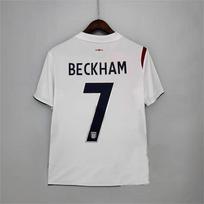 2006 Anglijos marškinėliai Pasaulio taurė Nr. 7 Beckham 4 Gerrard retro ilgomis trumpomis rankovėmis futbolo marškinėliai M