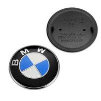 BMW M E46 E90 E60 74mm 82mm Car Logo Front Hood Rear Trunk Emblem  BMW F10 F11 F20 F30 X3 X4 X5 X6 X7 E46 E36 E39 E60 E53 E87 E90 G30 G20 G02 TV8 2pcs 82mm black