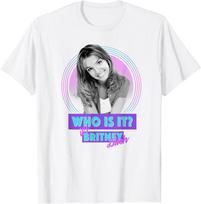 Britney Spears Who Is It Britney Bitch T-shirt L gray