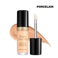 Too Faced Born This Way Daugiafunkcis skulptūrinis maskuoklis, Pilno padengimo skystas maskuoklis ir makiažo pagrindas, Ilgai išliekantis, Lengvas, Drėkinantis