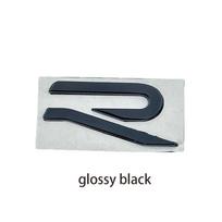 1PCS 3D Metal Car Styling R Emblem Side NXFZE Fender Rear Tail Trunk Sticker For VW GTI Tiguan Bora POLO PASSAT CC Touran GOLF Jetta
