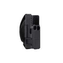 Osmo Pocket 4P/4/3 Extended Handheld Grip With Cold Shoe Mount Protective Frame Black black