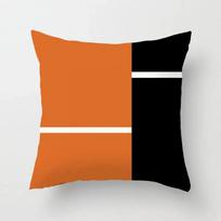 Šiaurietiškas oranžinis raštas Abstraktaus meno pagalvės užvalkalas Sofos pagalvės Namai 40x40cm orange