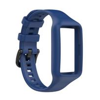 Pakaitinis dirželis Huawei Band 7 dirželiui, silikoninis laikrodžio dirželis Huawei Band 6 dirželiui, laikrodžio apyrankė For Huawei Band 7 oranžinė