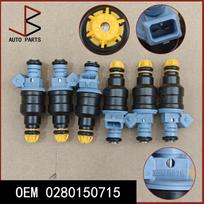 6 VNT. OEM 0280150715 Kuro purkštukai BMW 3 5 7 8 serijai Z1 E30 E31 E32 E34 E36 E38 316i 318i 518i 750i M10 B18 1734776